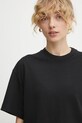 Хлопковая футболка Filippa K чёрный 30648.FK