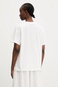 Oblečení Bavlněné tričko Hugo Blue 50537239 bílá