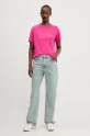 HUGO t-shirt in cotone 50539101 rosa SS25