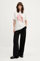 HUGO tricou din bumbac 50539107 alb SS25