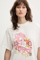 HUGO tricou din bumbac alb 50539107