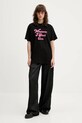 HUGO tricou din bumbac 50539107 negru SS25