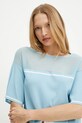 Liu Jo t-shirt turkusowy TA5098.MS027