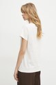 Odzież Liu Jo t-shirt bawełniany TA5170.JS923 beżowy