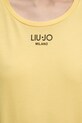 Памучна тениска Liu Jo TA5170.JS923 жълт