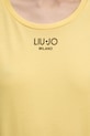 Liu Jo tricou din bumbac TA5170.JS923 galben