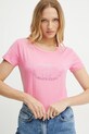 Футболка Liu Jo розовый TA5173.JS003