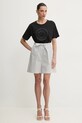 Liu Jo tricou din bumbac TA5174.JS923 negru SS25