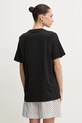 Îmbrăcăminte Liu Jo tricou din bumbac TA5174.JS923 negru