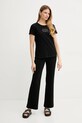 Liu Jo tricou din bumbac TA5180.JS923 negru SS25