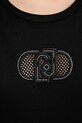 Liu Jo tricou din bumbac TA5180.JS923 negru