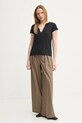 Bavlněné tričko ZADIG&VOLTAIRE JWTN00447.19W.001 černá SS25