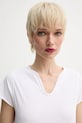 Бавовняна футболка ZADIG&VOLTAIRE білий JWTN02612.107