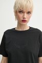 ZADIG&VOLTAIRE t-shirt bawełniany czarny JWTS02705.11