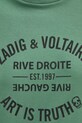 ZADIG&VOLTAIRE tricou din bumbac JWTS02769.330 verde