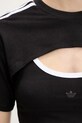 Футболка adidas Originals Cut-Out Tee JD0042 чёрный