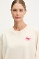 Бавовняна футболка adidas Originals GFX Tee бежевий KC0678