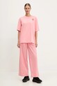adidas Originals t-shirt bawełniany GFX Tee KC0679 różowy SS25