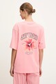 Odzież adidas Originals t-shirt bawełniany GFX Tee KC0679 różowy