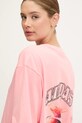 adidas Originals t-shirt bawełniany GFX Tee różowy KC0679