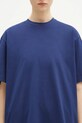 Памучна тениска Y-3 Graphic SS Tee тъмносин JM7816