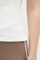 Bavlnený top Y-3 Fitted Tank Top biela JM7856