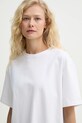 Bavlněné tričko Levi's TABOR TEE 001HI bílá