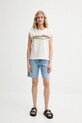 Levi's top din bumbac GR BOXY TANK 001MW bej SS25