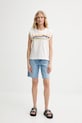 Levi's top din bumbac GR BOXY TANK 001MW bej SS25