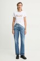 Bavlnené tričko Levi's THE PERFECT TEE 17369. biela SS25