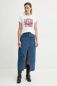 Levi's tricou din bumbac THE PERFECT TEE 17369. bej SS25
