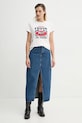 Levi's tricou din bumbac THE PERFECT TEE 17369. bej SS25