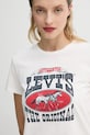 Levi's tricou din bumbac THE PERFECT TEE bej 17369.