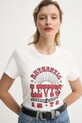 Levi's pamut póló THE PERFECT TEE bézs 17369.