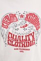 Levi's tricou din bumbac THE PERFECT TEE 17369. bej