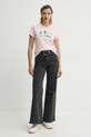 Levi's tricou din bumbac THE PERFECT TEE 17369. roz SS25