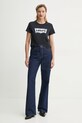 Bavlnené tričko Levi's THE PERFECT TEE 17369. čierna SS25
