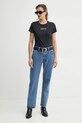 Bavlnené tričko Levi's THE PERFECT TEE 17369. čierna SS25