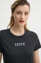 Levi's t-shirt in cotone THE PERFECT TEE nero 17369.