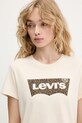 Îmbrăcăminte Levi's tricou din bumbac LSE THE PERFECT TEE A2086 bej