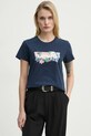 Levi's t-shirt bawełniany LSE THE PERFECT TEE granatowy A2086