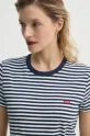 Levi's tricou din bumbac LSE_PERFECT TEE bleumarin A3116