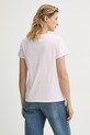 Oblečenie Bavlnené tričko Levi's LSE_PERFECT VNECK A3170 ružová