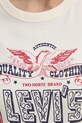Levi's t-shirt in cotone GRAPHIC ICONIC TEE A8802 beige