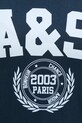 BA&SH t-shirt bawełniany IONI 1E25IONI granatowy