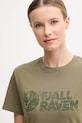 Fjallraven tricou sport Lush verde F14600165