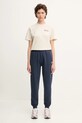 Fjallraven t-shirt Heavy Classic F14600188 beżowy