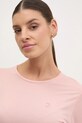 Fjallraven t-shirt sportowy Abisko Lite różowy F14600203