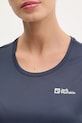 Jack Wolfskin maglietta sportiva Tech A63294 blu navy