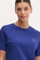 Bombažna kratka majica Napapijri S-Nina mornarsko modra NP0A4H87B2U1